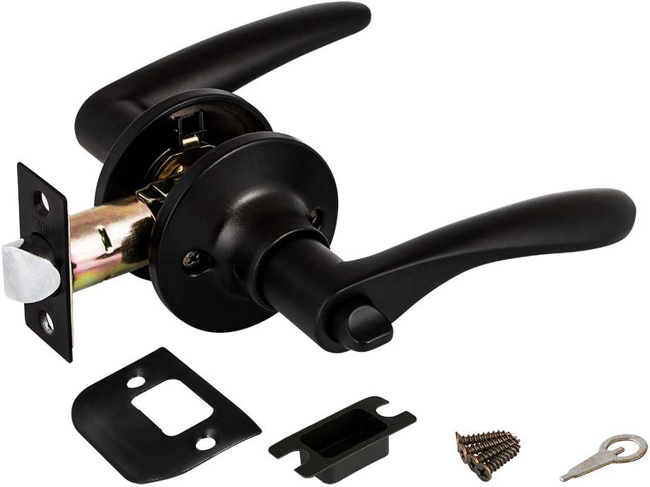 Изображение товара Дверная ручка-кноб для межкомнатной двери PUNTO 6020 BL-B черный