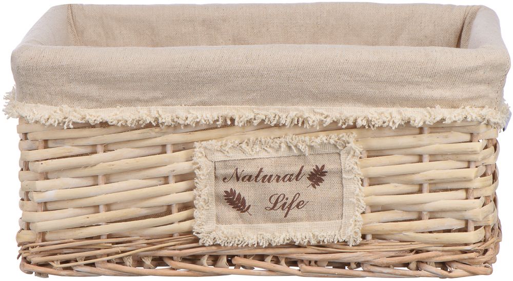 Изображение товара Корзина стеллажная Natural Life Д340 Ш250 В150 для хранения и организации