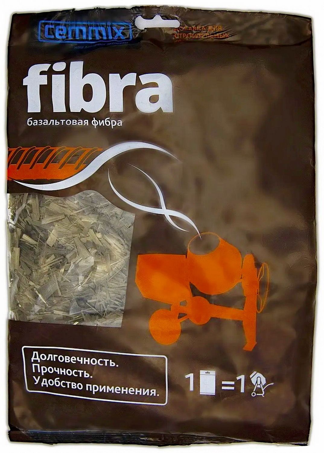Изображение товара Фибра базальтовая Cemmix 200 гр