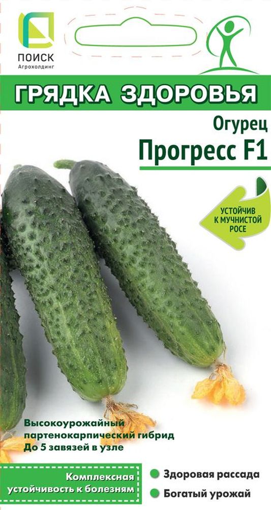 Изображение товара Семена Огурца Прогресс F1 12 шт для высокой урожайности