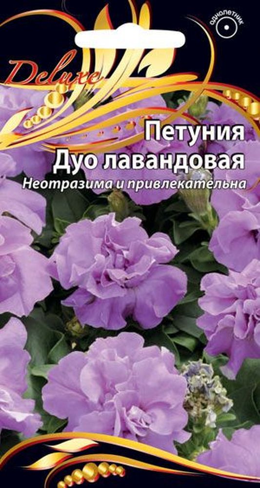 Изображение товара Семена петуния дуо лавандовая 10 шт