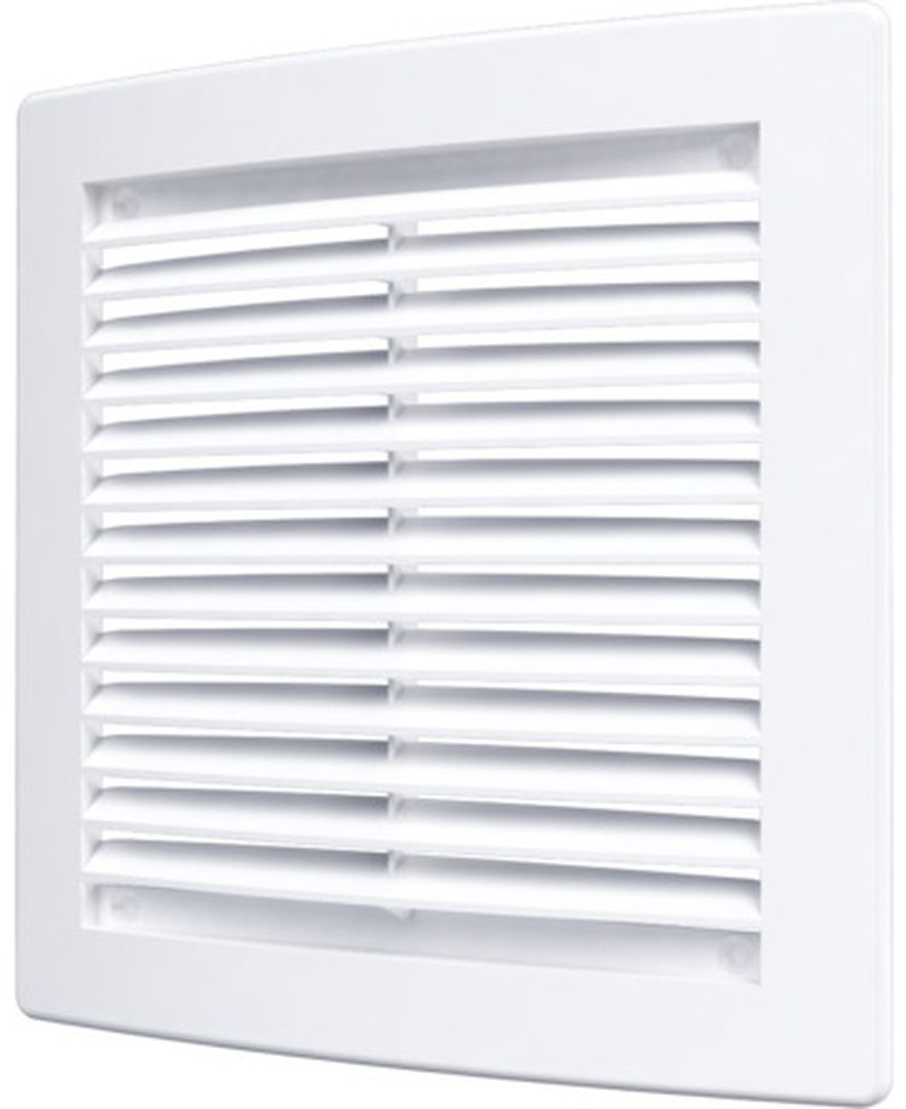 Изображение товара Решетка приточно-вытяжная ЭРА 1515РЦ белая 150x150 мм из пластика
