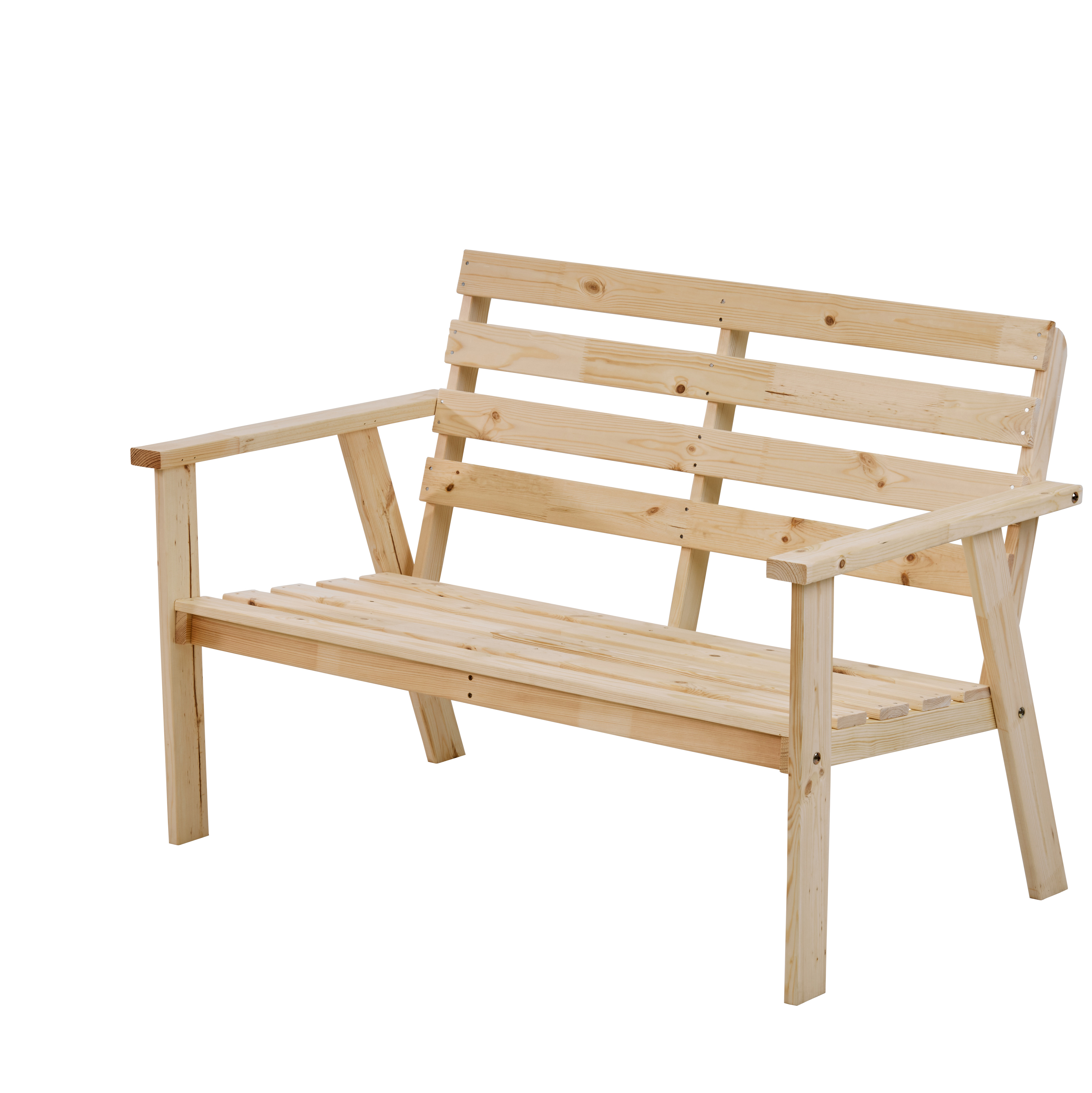 Изображение товара Скамья садовая торо сосна 112х76х66 см