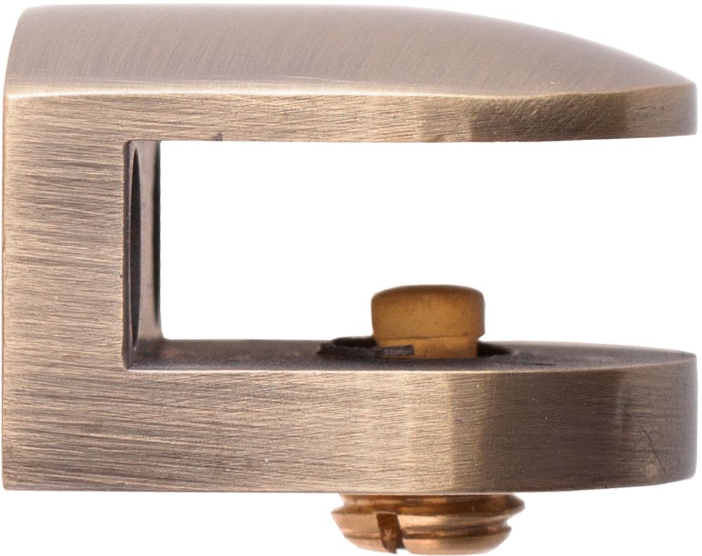 Изображение товара Стеклодержатель с регулируемым фиксатором до 8 мм, латунь, 1 шт