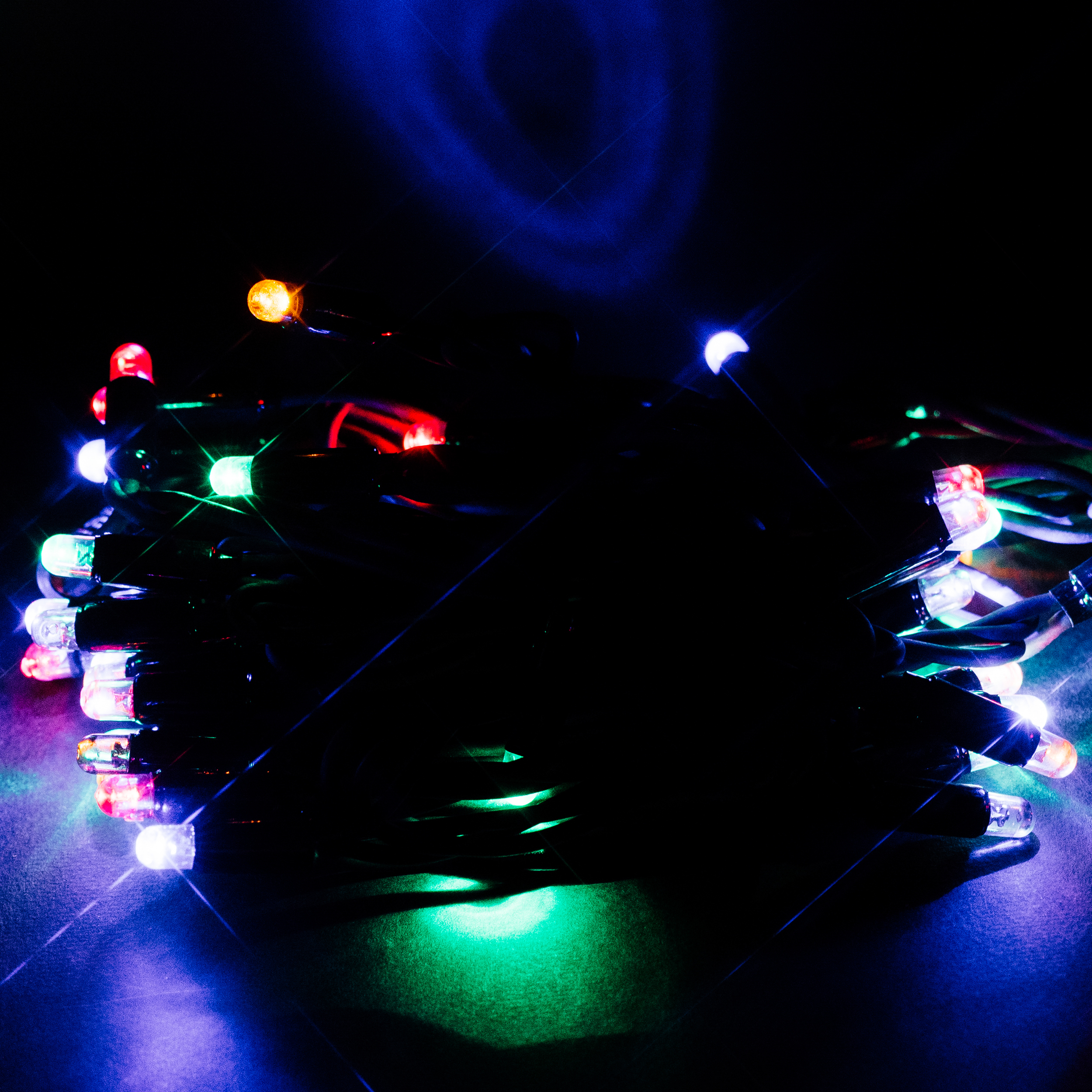 Изображение товара Гирлянда нить Glos LED многоцветный 5 м