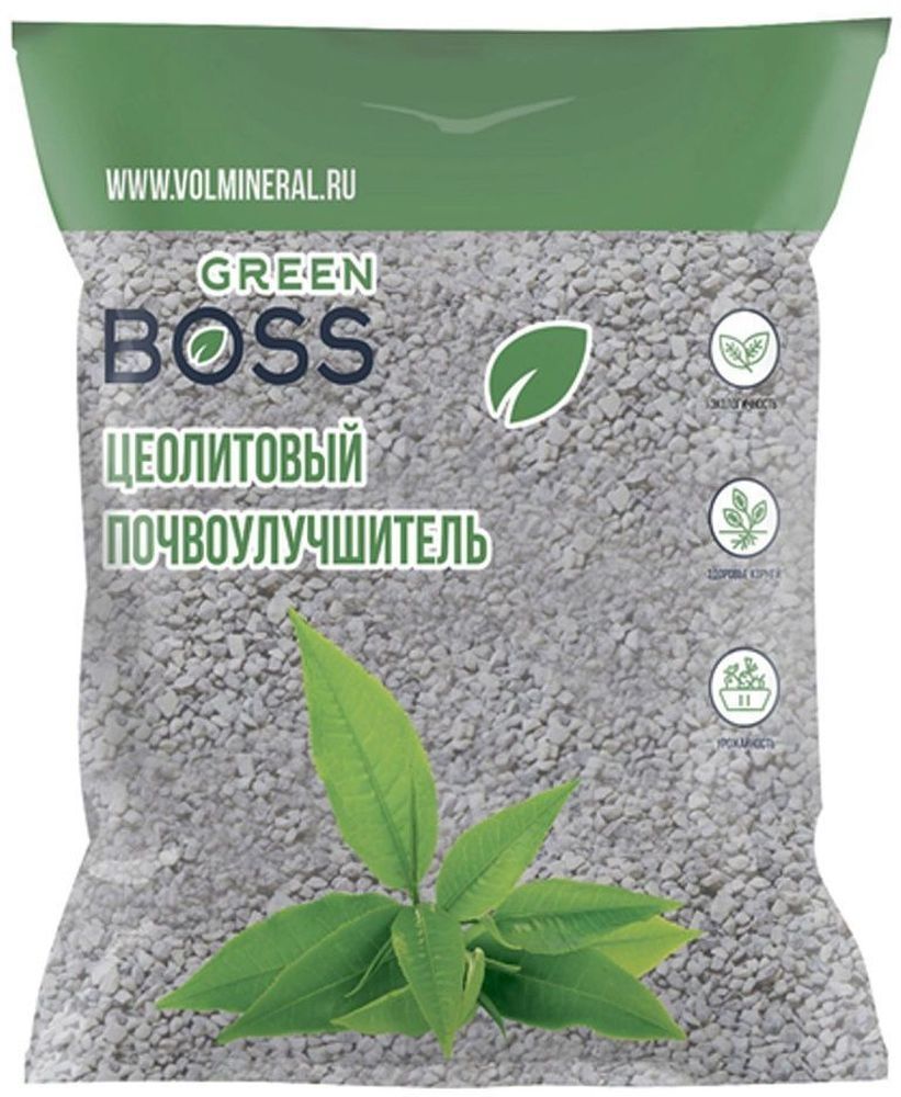 Изображение товара Почвоулучшитель цеолитовый GreenBoss 1 кг - улучшение почвы и увеличение урожая