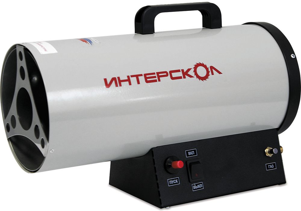 Изображение товара Тепловая пушка газовая ИНТЕРСКОЛ ТПГ-10 10,3 кВт с прямым типом нагрева