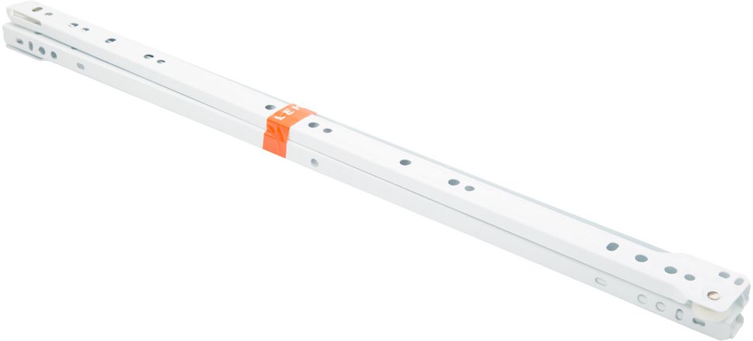 Изображение товара Направляющая мебельная роликовая LEMAX Prof NR-08-WT1-500 белый