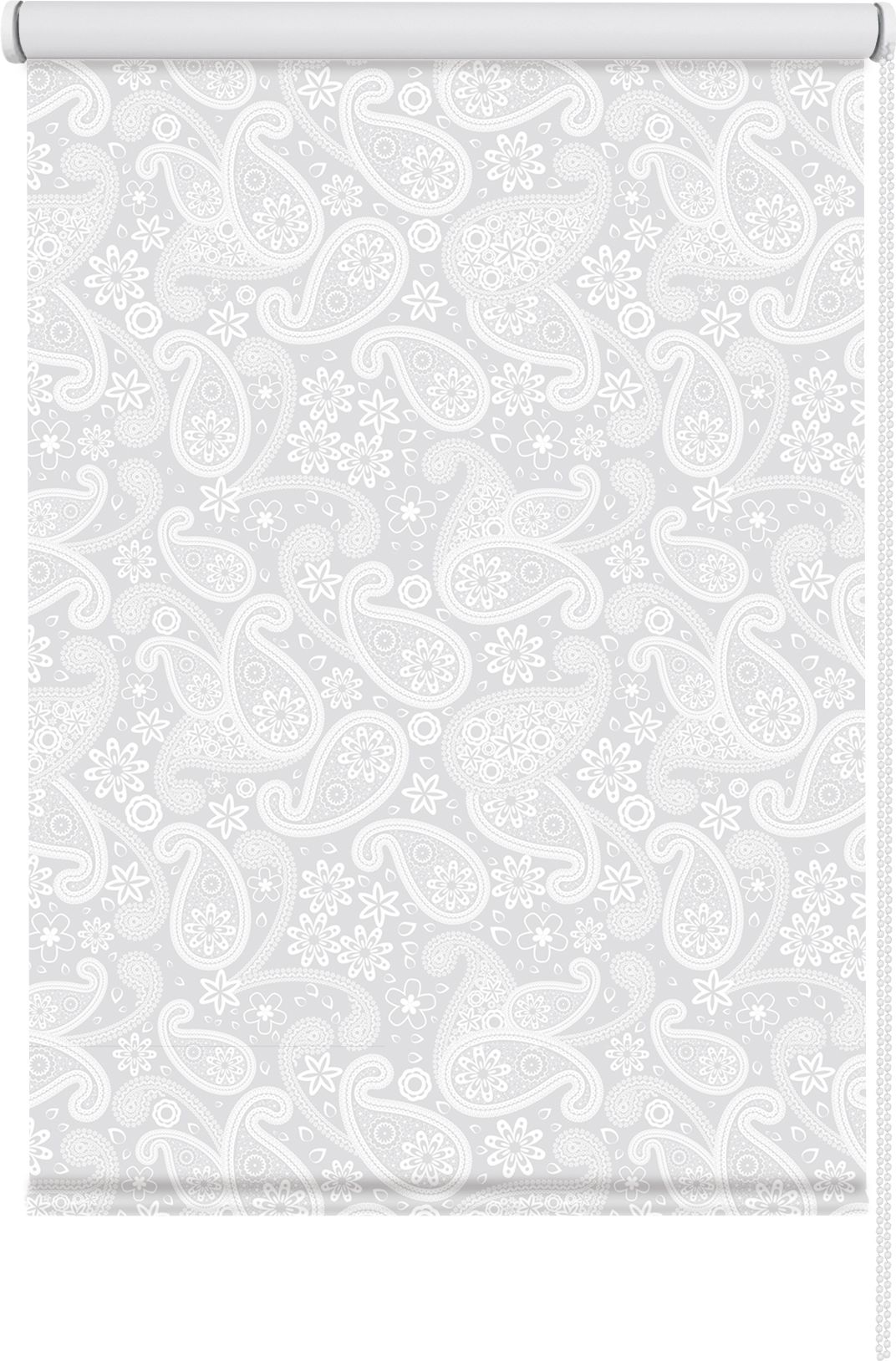 Изображение товара Рулонные шторы Эскар Пейсли белый 120x160 см