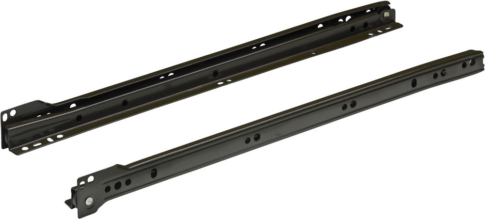 Изображение товара Направляющие роликовые HETTICH 350мм / 15 кг коричневые для мебели
