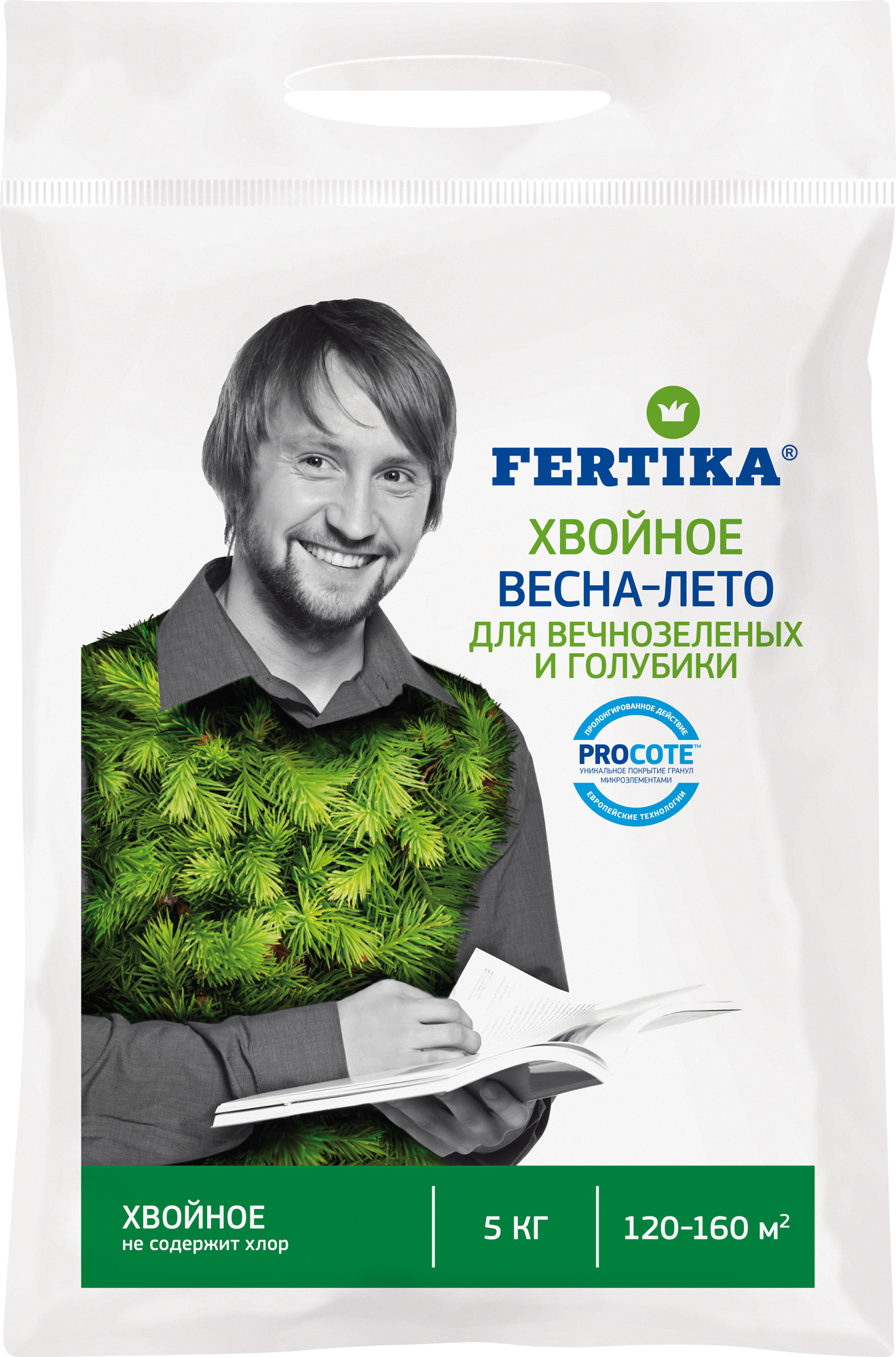 Изображение товара Удобрение минеральное FERTIKA Хвойное для вечнозеленых 5 кг