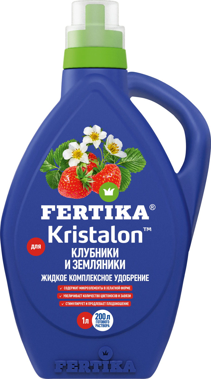 Изображение товара Удобрение минеральное FERTIKA Kristalon для клубники и земляники 1 л