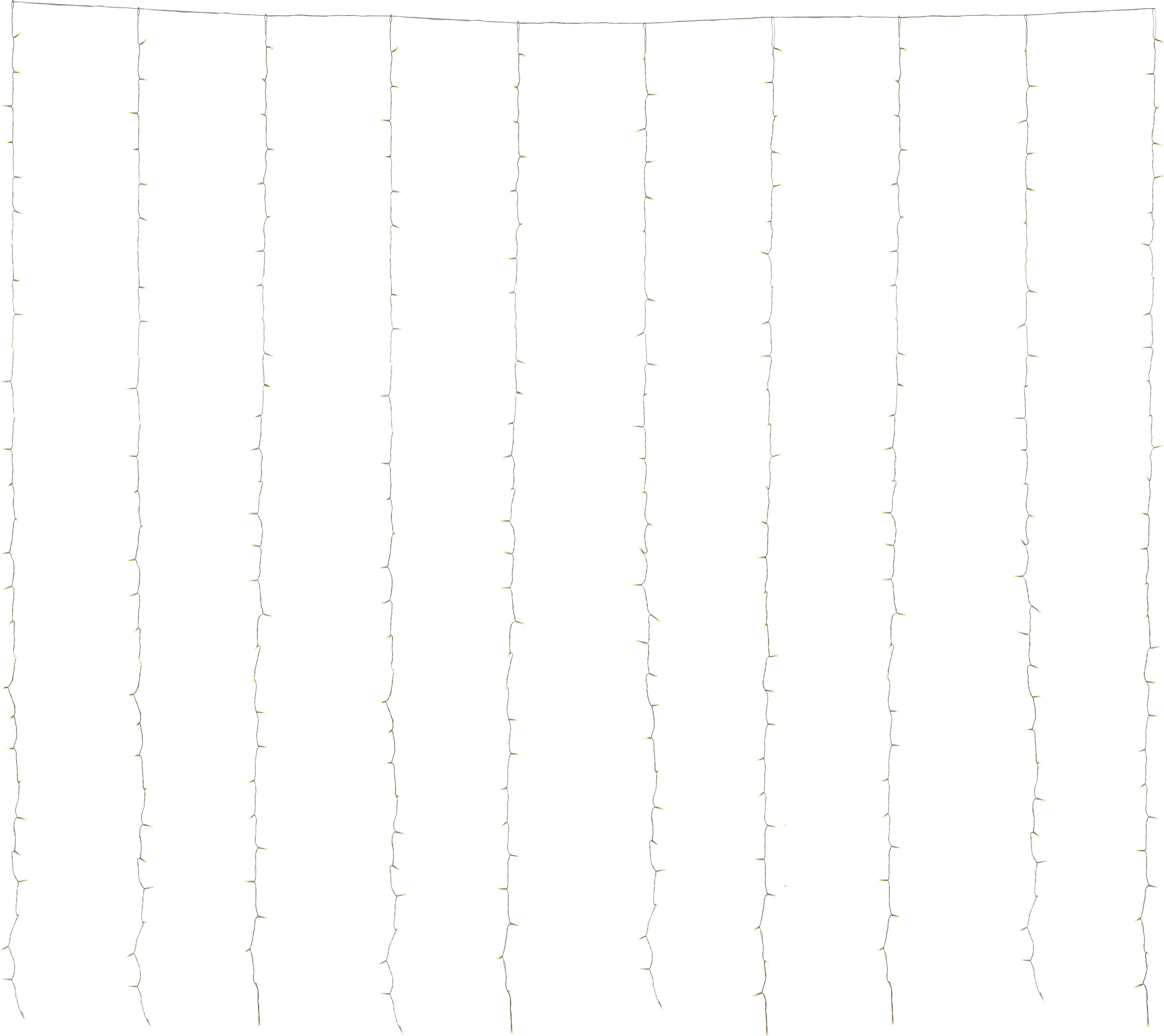 Изображение товара Гирлянда внешняя занавес 300 LED белый 3 м светодиодная для улицы