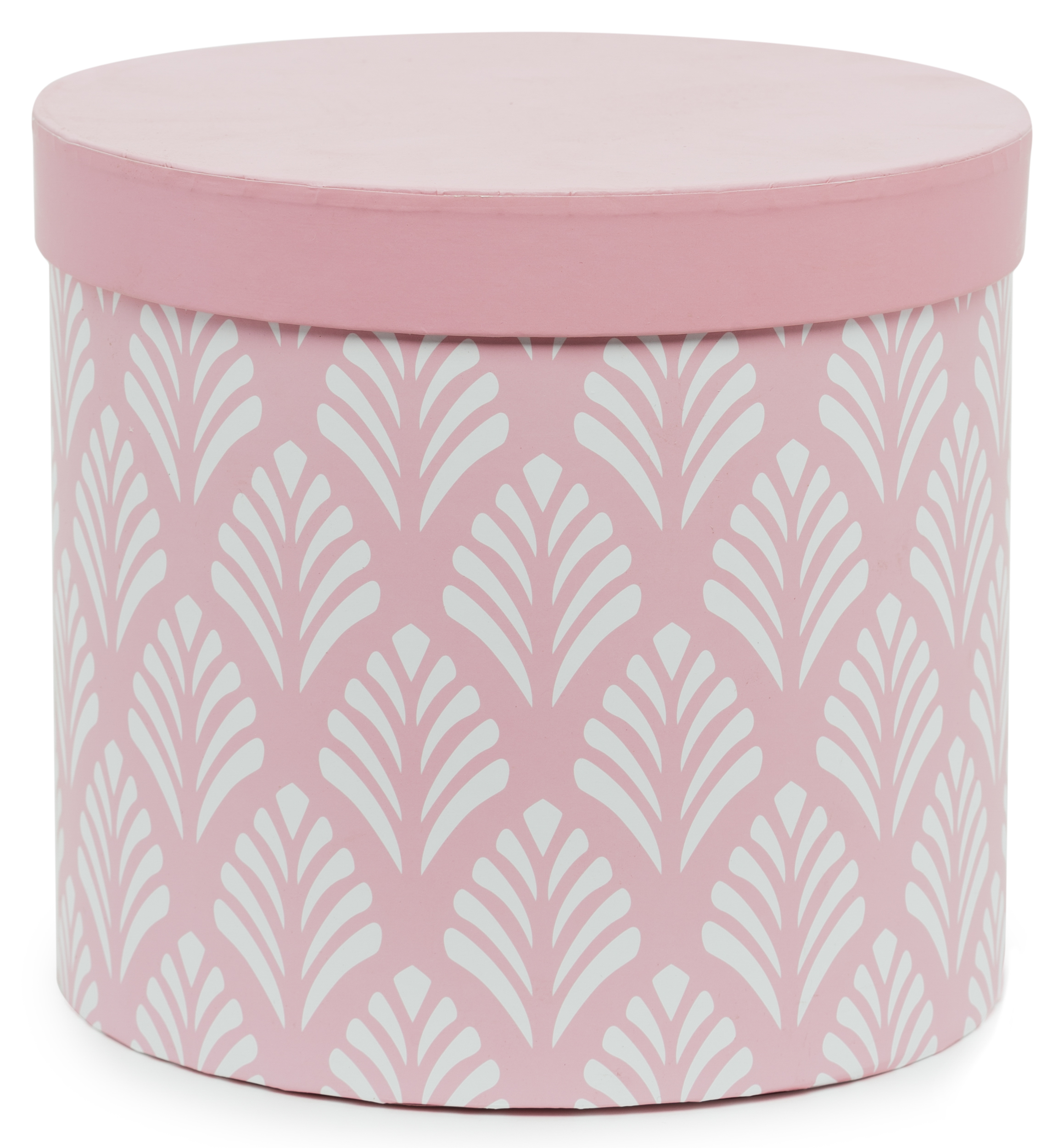 Изображение товара Коробка круглая розовый 18 см