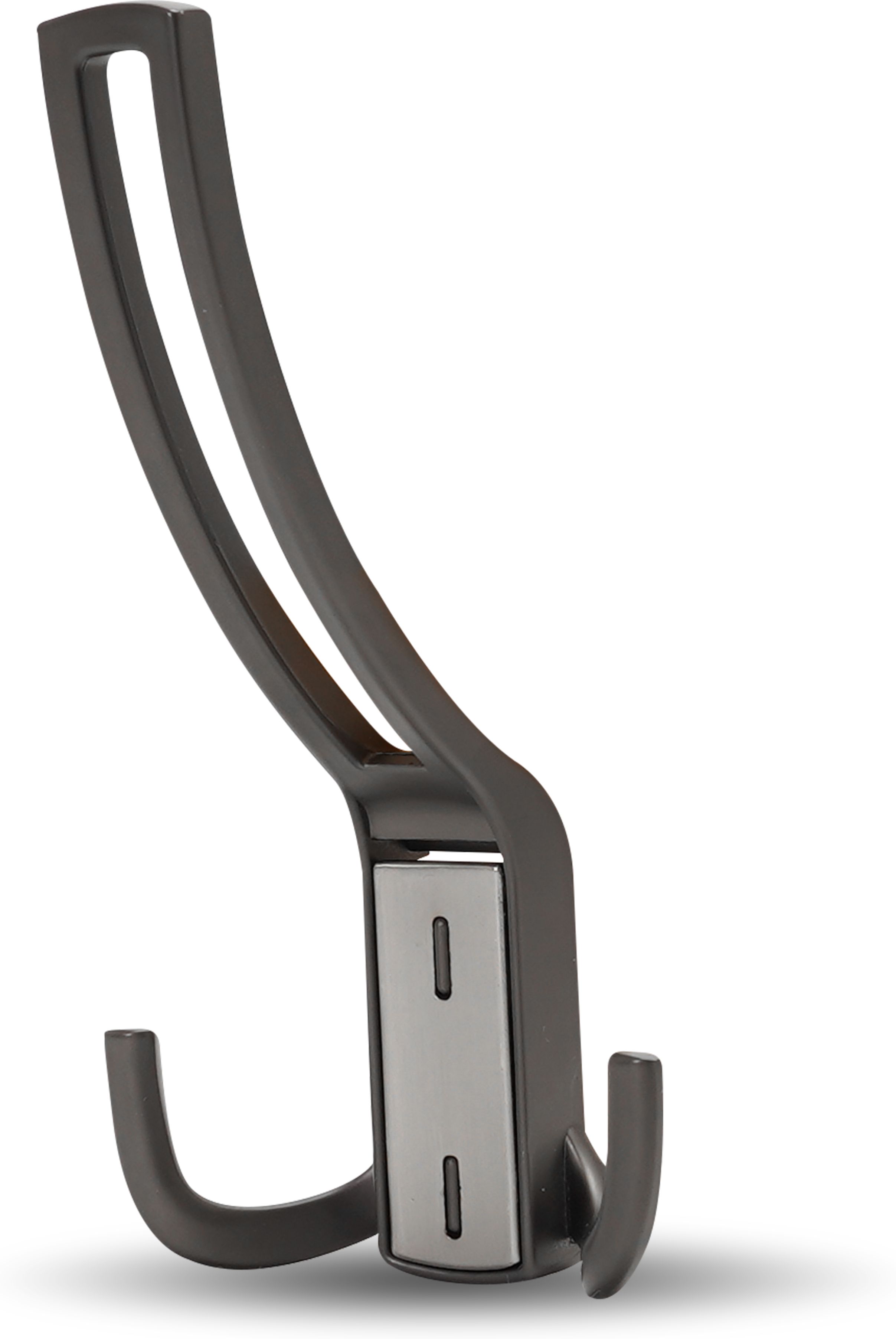 Изображение товара Крючок мебельный JET 397 трехрожковый серый замак