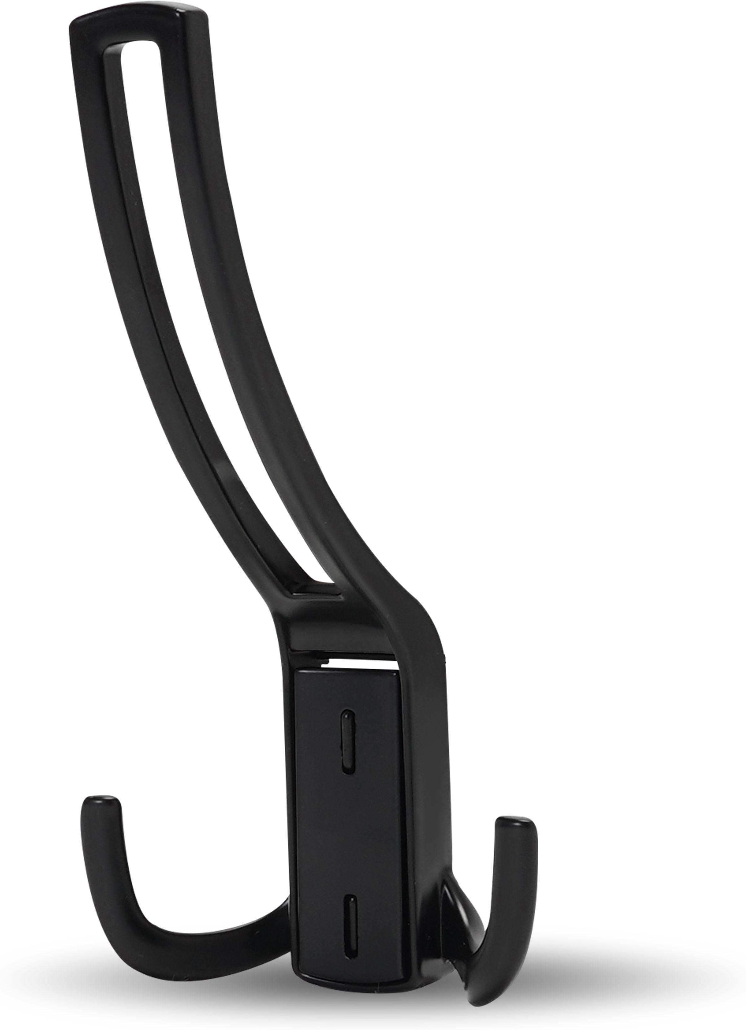 Изображение товара Крючок мебельный JET 397 трехрожковый замак черный для кухни и прихожей