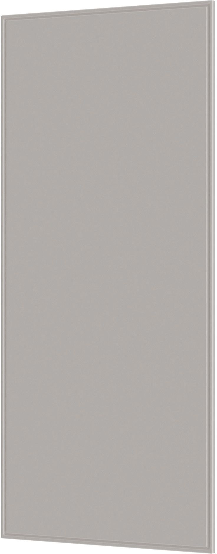 Изображение товара Фасад для кухонного шкафа Брауни 59,6х131,6х1,6 МДФ белый навесной классика