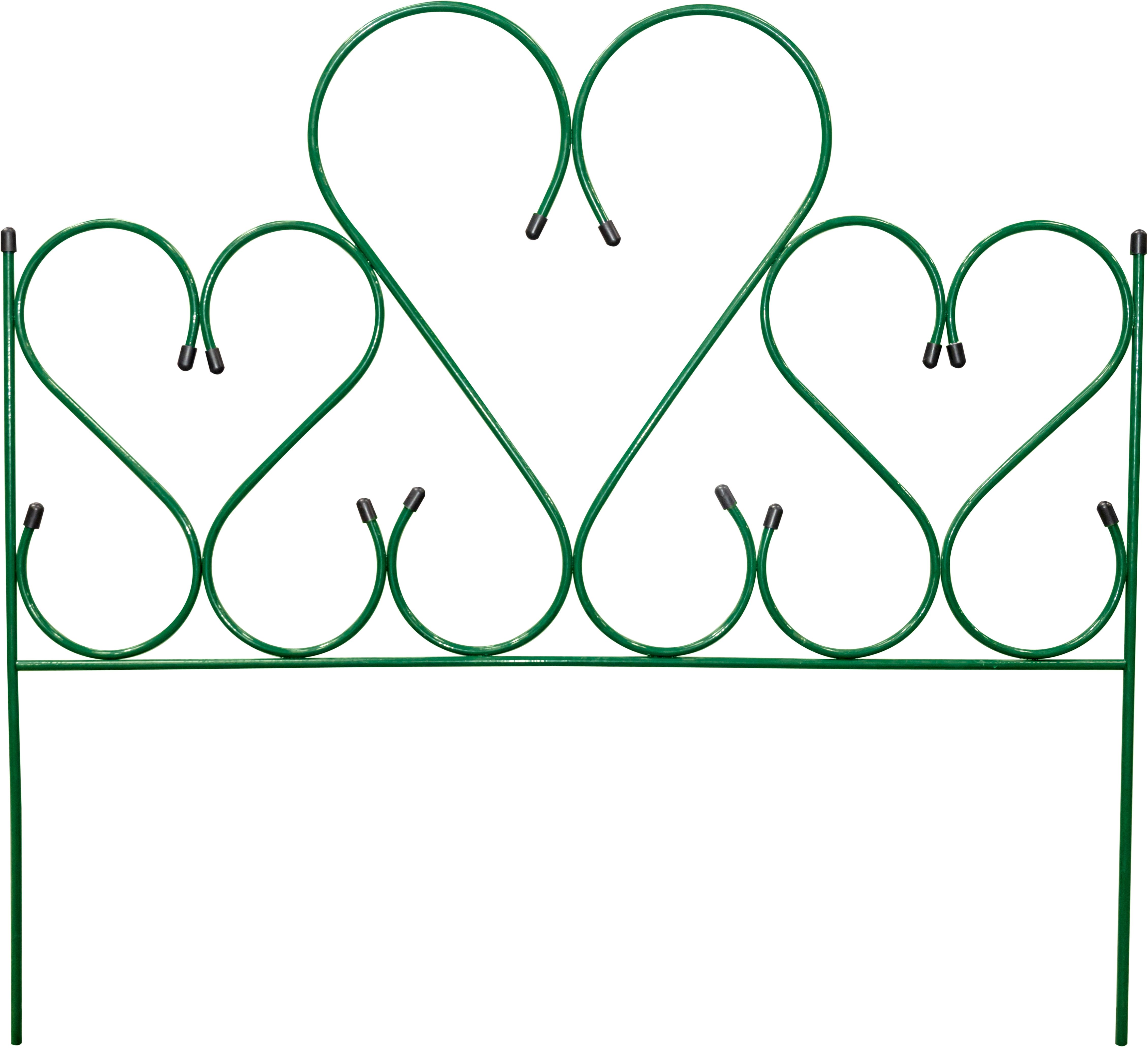 Изображение товара Заборная секция Ядачник для клумб 110х88 см - металлическая решетка