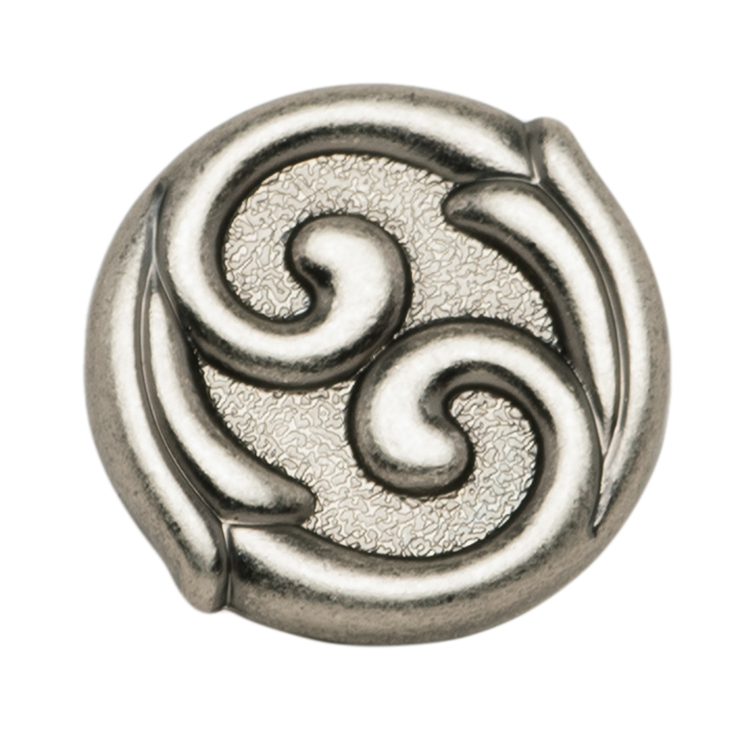 Изображение товара Ручка-кнопка чернёный старинный цинк KERRON RK-119 BAZ для мебели