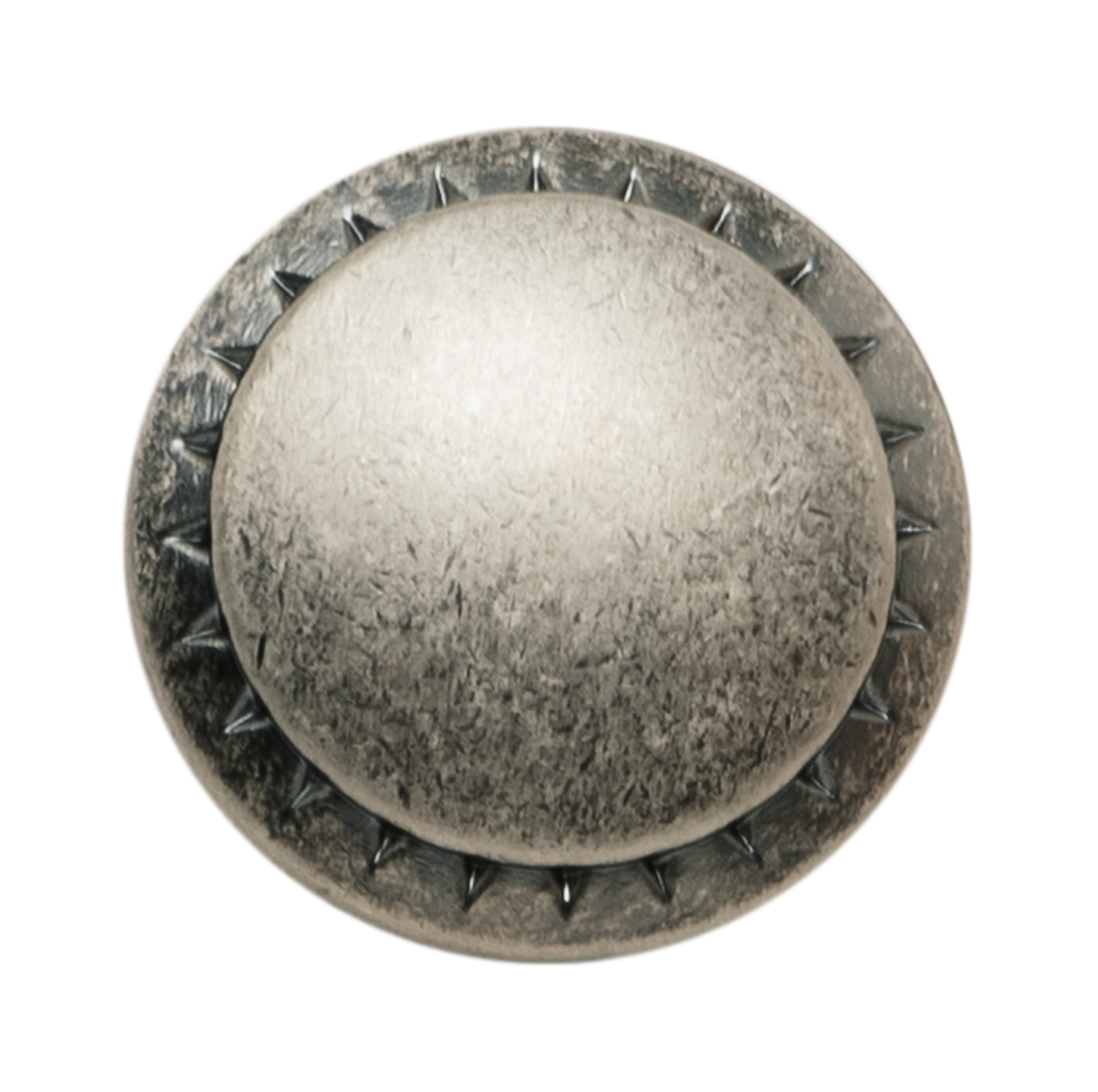 Изображение товара Ручка-кнопка черненый старинный цинк KERRON RK-086 BAZ 30 мм