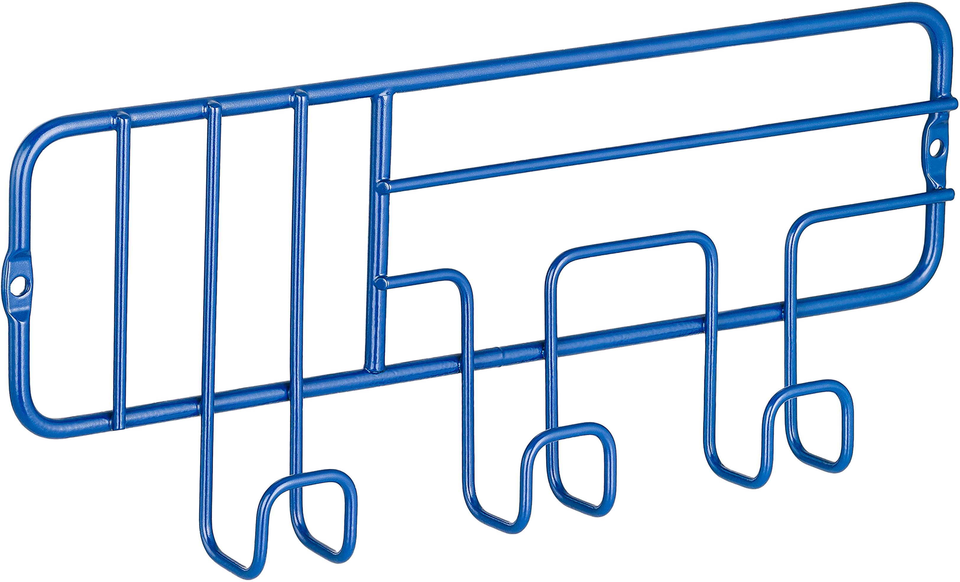 Изображение товара Планка с крючками MOROSHKA Infinity 24,9х3,3х10,1 см синий