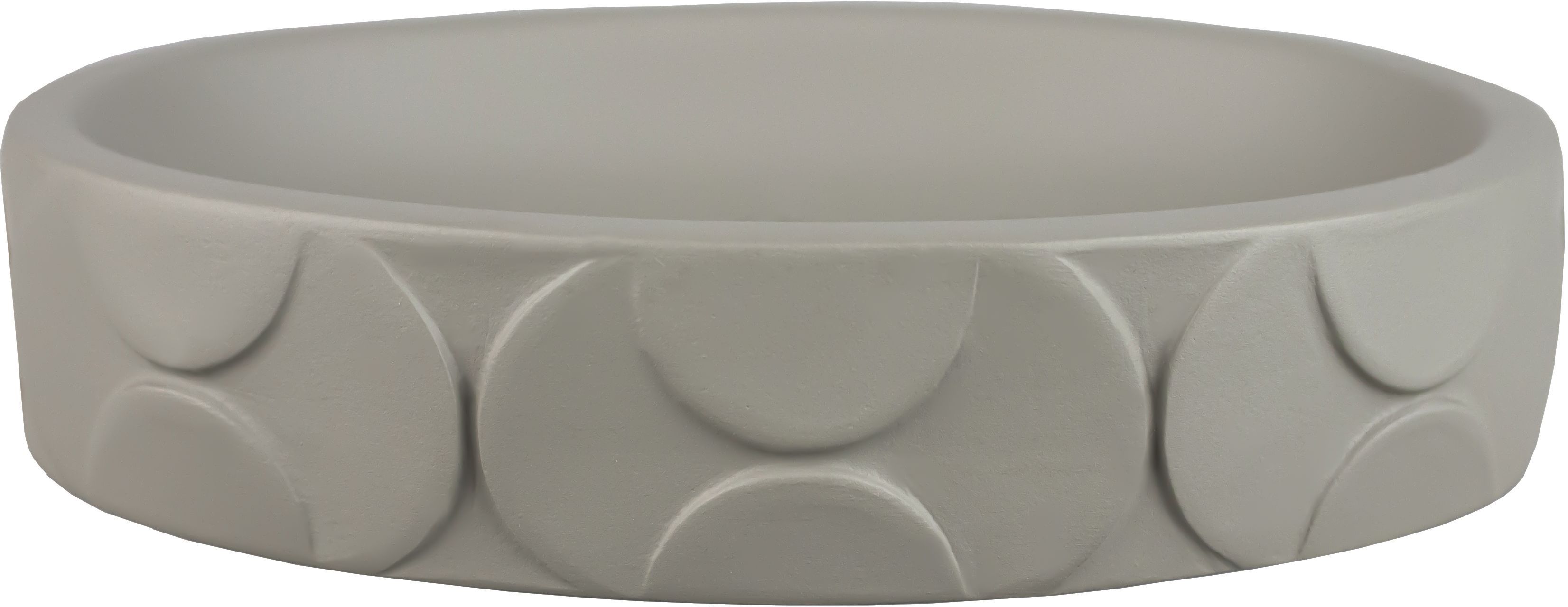 Изображение товара Мыльница PROFFI HOME GREY FLOWER для кускового мыла, стильный аксессуар для ванной