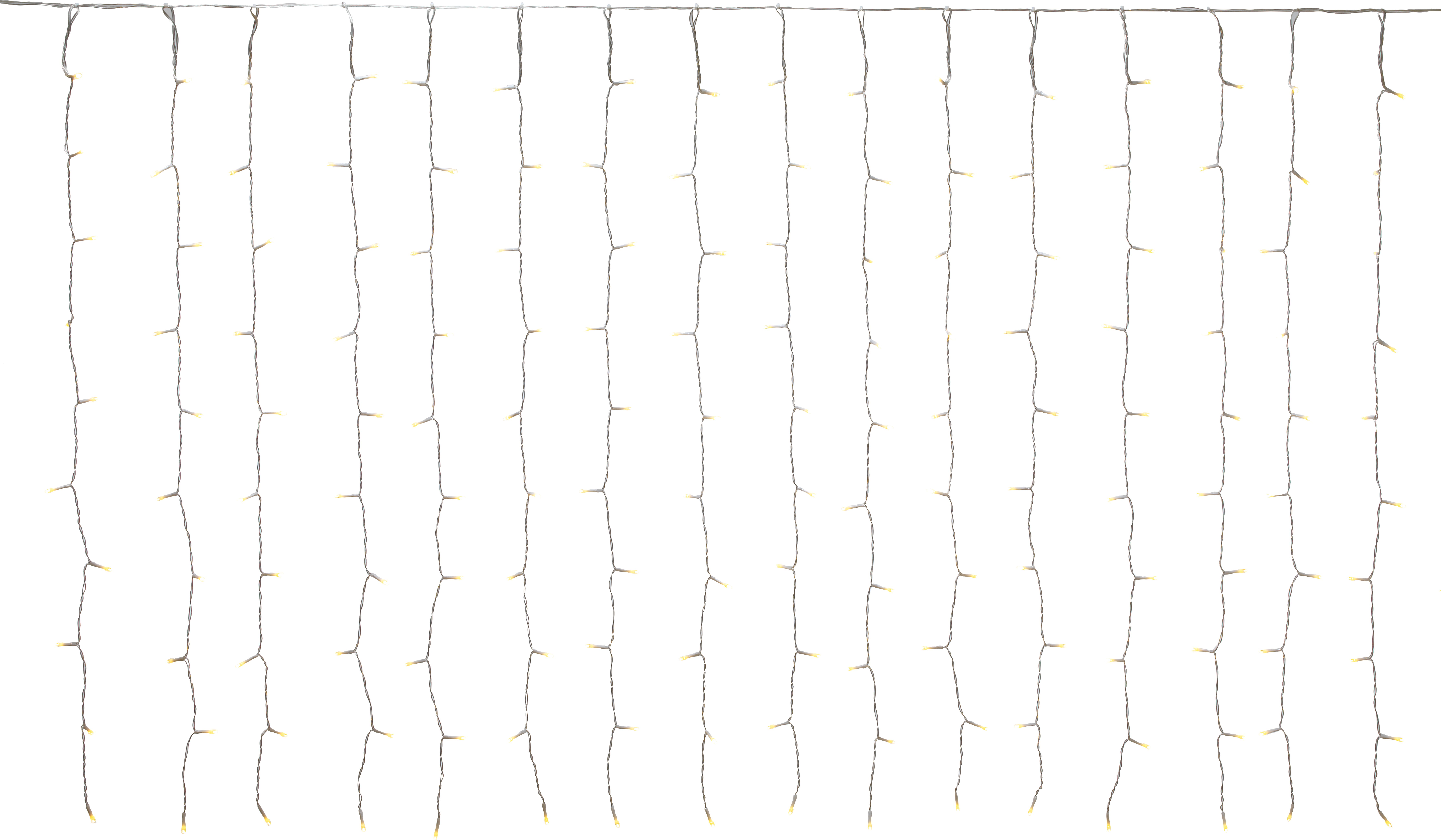 Изображение товара Гирлянда внешняя занавес 500 LED белый 5 м для улицы и интерьера