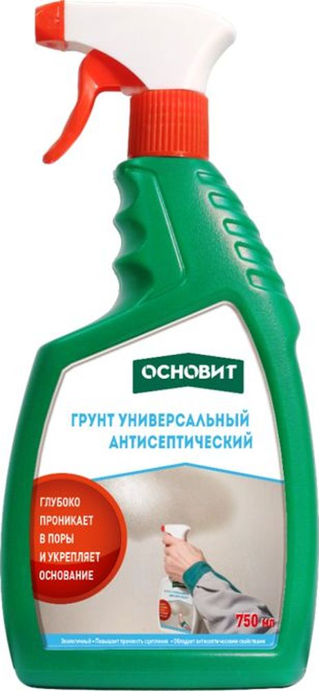 Изображение товара Грунтовка универсальная ОСНОВИТ прозрачный 0,75 л