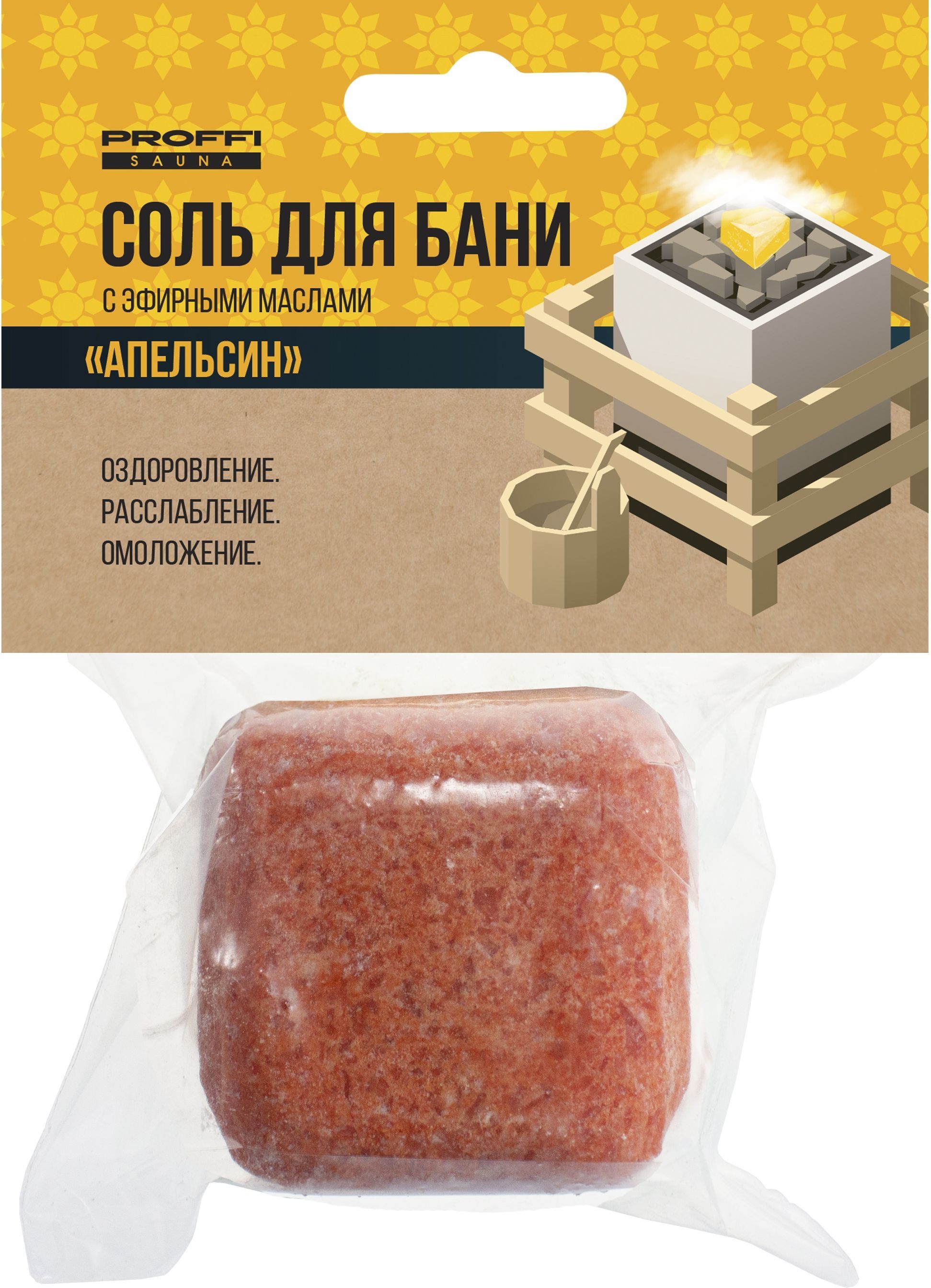 Изображение товара Соль для бани с маслом апельсина PS0552 PROFFI SAUNA