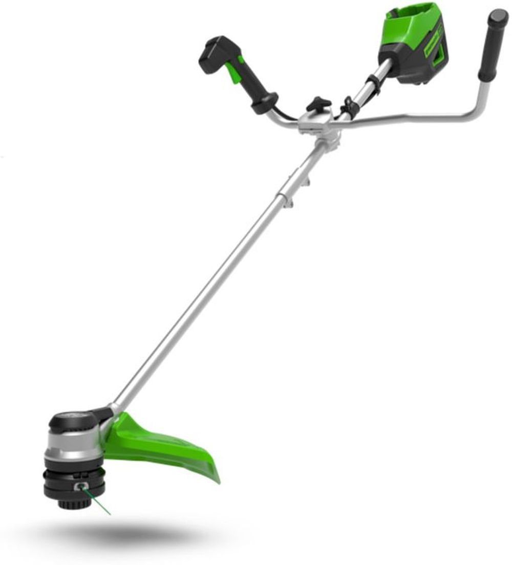 Изображение товара Аккумуляторный триммер Greenworks GD60BCB 60 В бесщеточный с леской