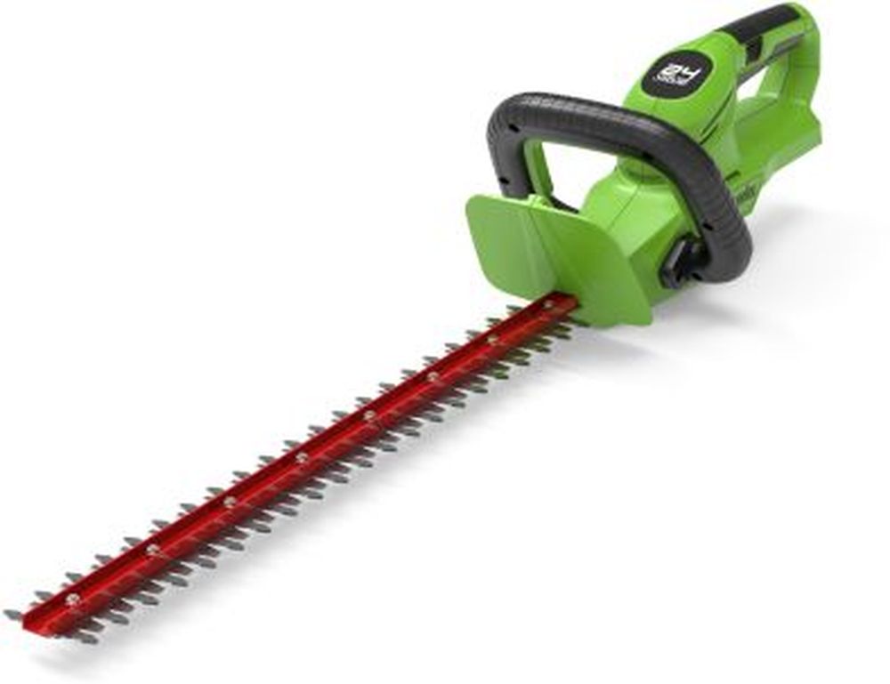 Изображение товара Аккумуляторный кусторез Greenworks G24HT56 56 см без АКБ и ЗУ, легкий и мощный