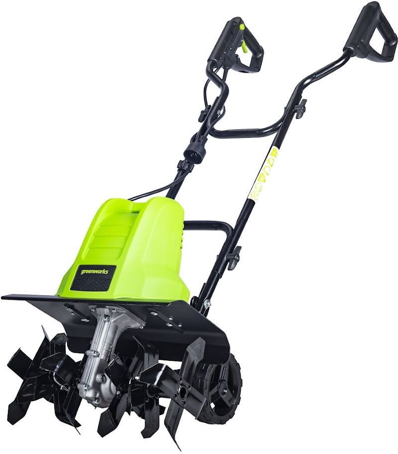 Изображение товара Электрический культиватор Greenworks GTL1520 1500 Вт для небольших участков