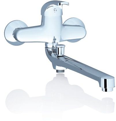 Изображение товара Современный смеситель для ванны и умывальника RAVAK Rosa RS 051.00 с поворотным изливом