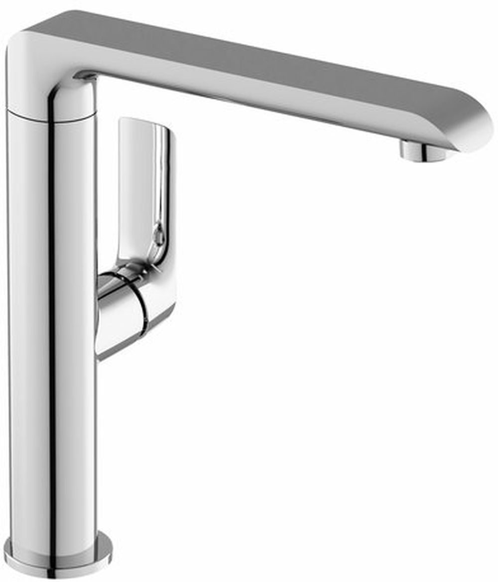 Изображение товара Смеситель RAVAK Flat FL 016.00 для умывальника без донного клапана, хром