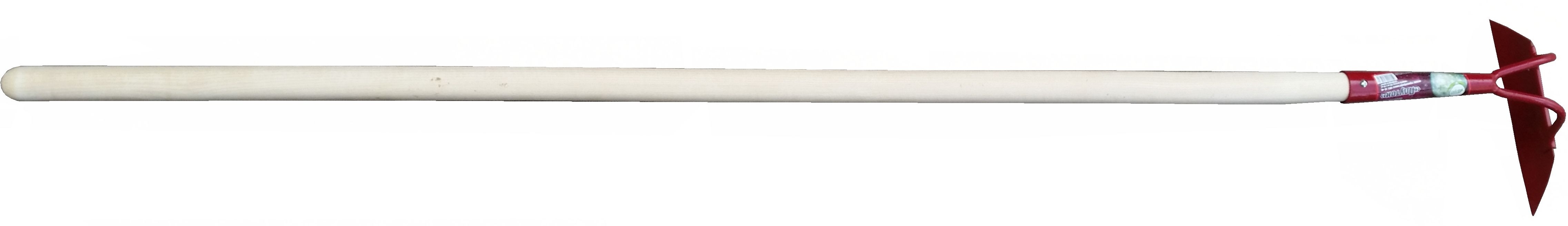 Изображение товара Полольник металлический Плутон с деревянным черенком для прополки и рыхления