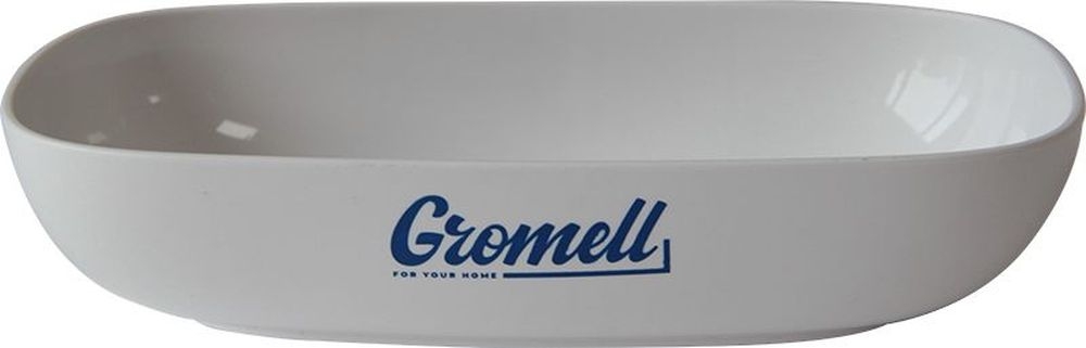Изображение товара Мыльница GROMELL пластиковая без сверления 10,5х15 см удобная иустойчивая