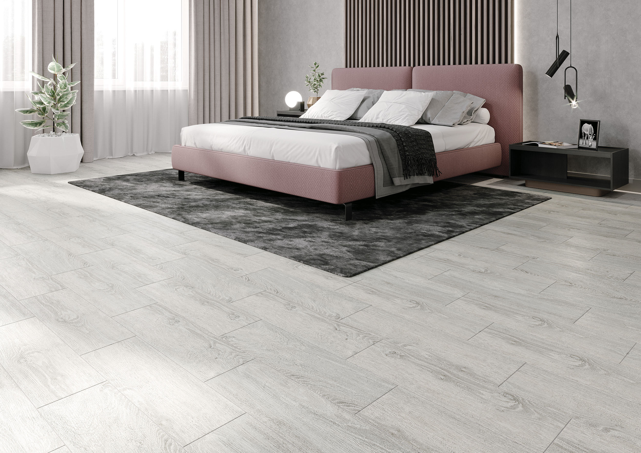 Изображение товара Керамогранит Cersanit Northwood серый 18,5x59,8 см 1,216 м² для пола и стен