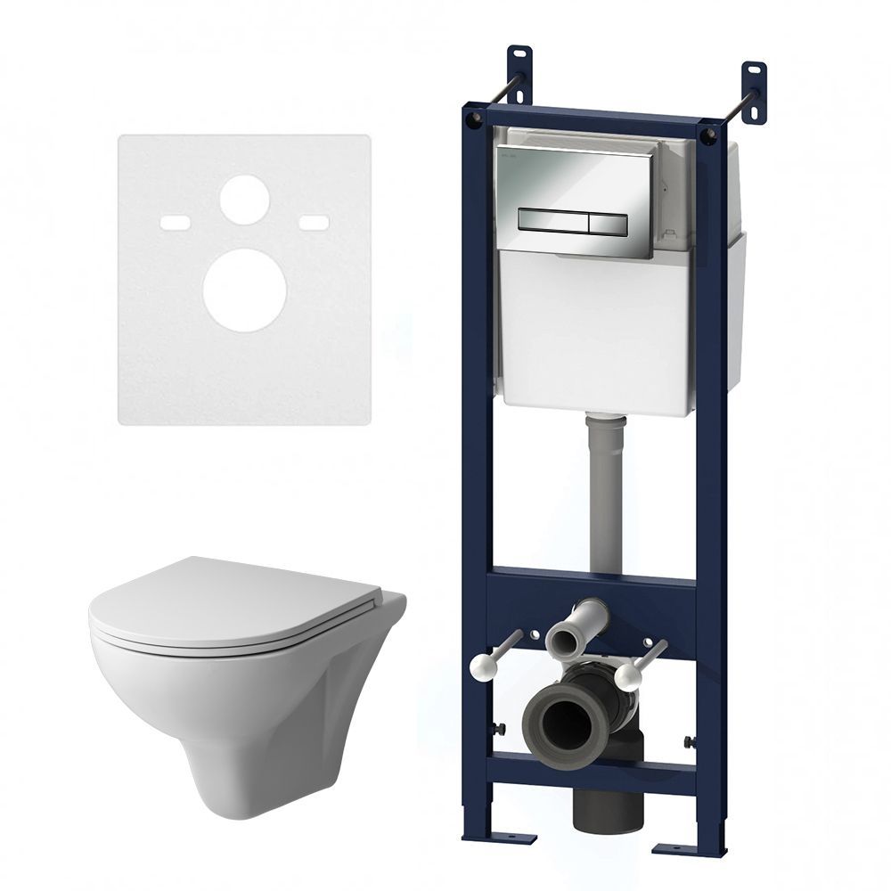 Изображение товара Комплект инсталляции с подвесным унитазом Am.Pm Gem  Start S