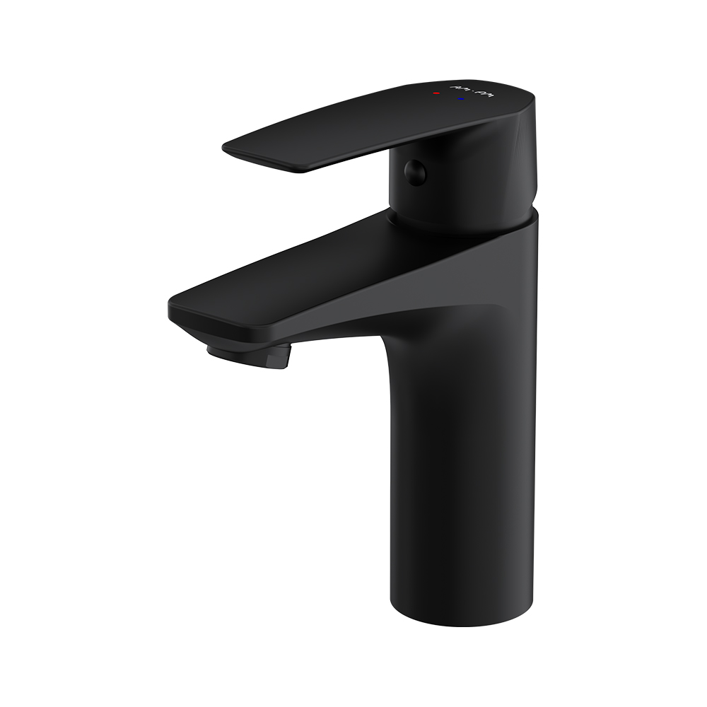 Изображение товара Смеситель для умывальника AM.PM GEM 99 мм черный стильный качественный