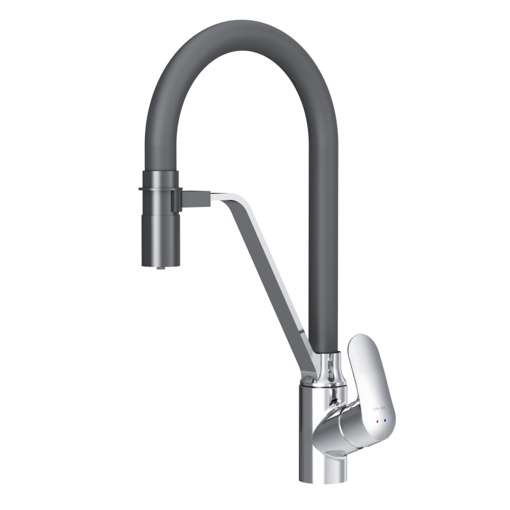 Изображение товара Смеситель для кухни AM.PM LIKE хром с гарантией 10 лет