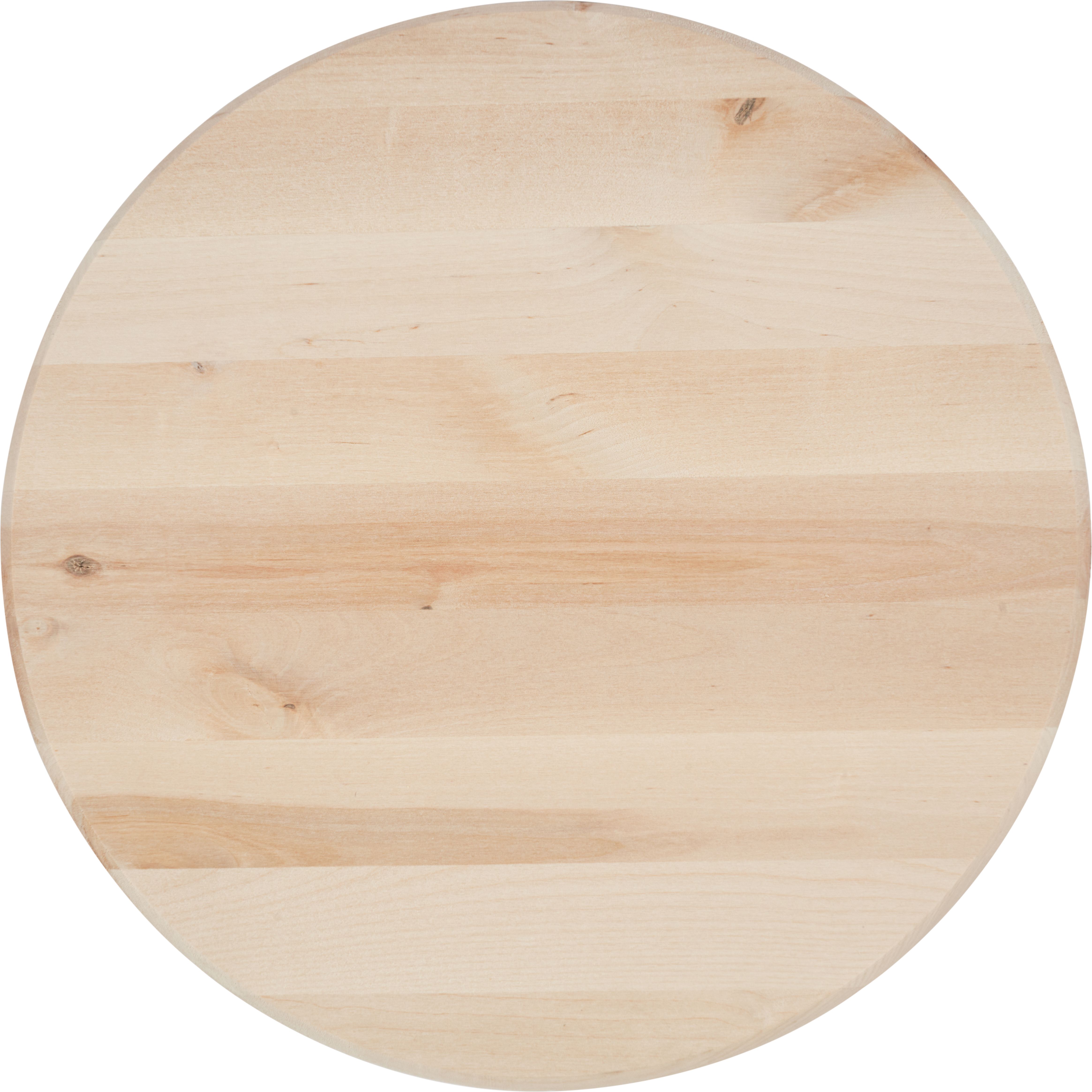 Изображение товара Столешница круглая береза сорт АВ 28х800x800 мм