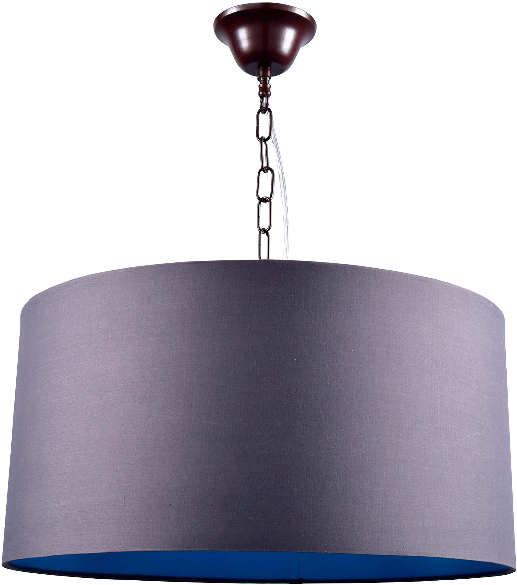 Изображение товара Люстра потолочная 3xE14x60 Вт металлическая коричневая 44x44x23 см