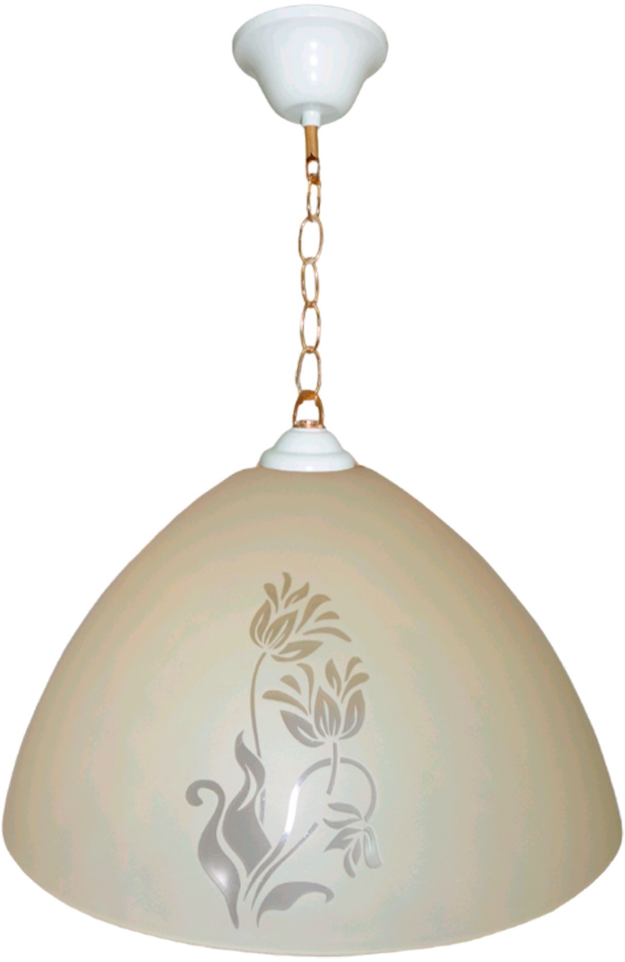 Изображение товара Подвес потолочный стекло желтый 1xE27 60 Вт 33x20x45 см