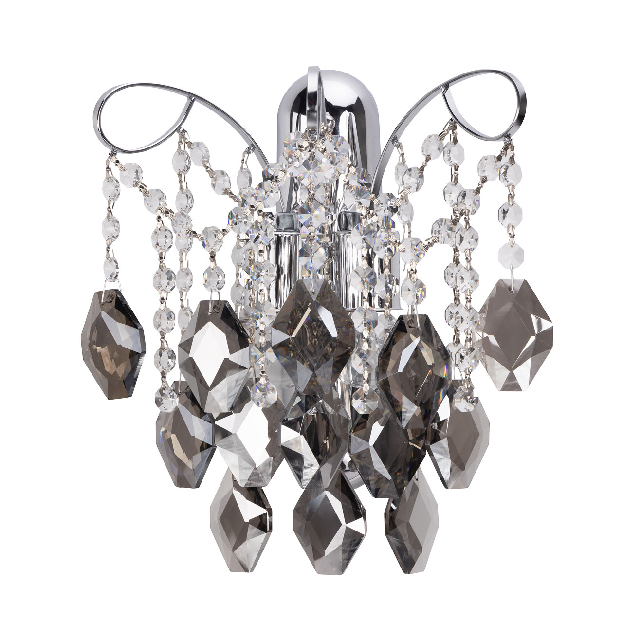 Изображение товара Бра БРИЗ 2хE27х60 Вт никель 30х27х15 см