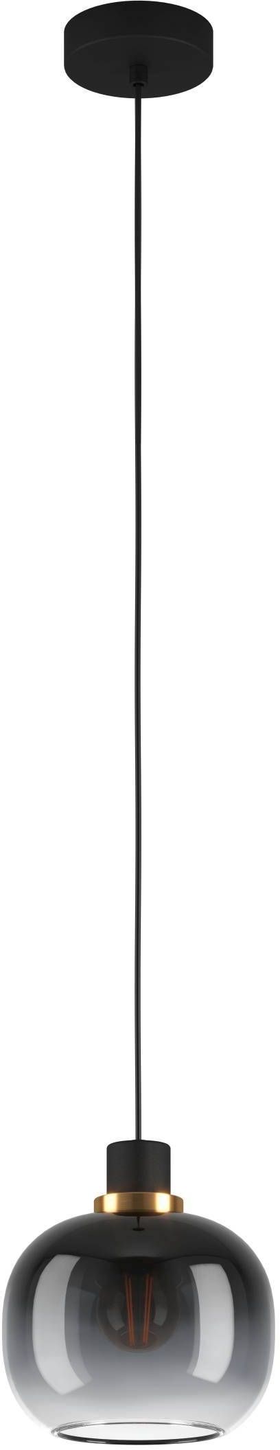 Изображение товара Подвес EGLO 1x40ВтxE27 oilell черный 1100х190 мм