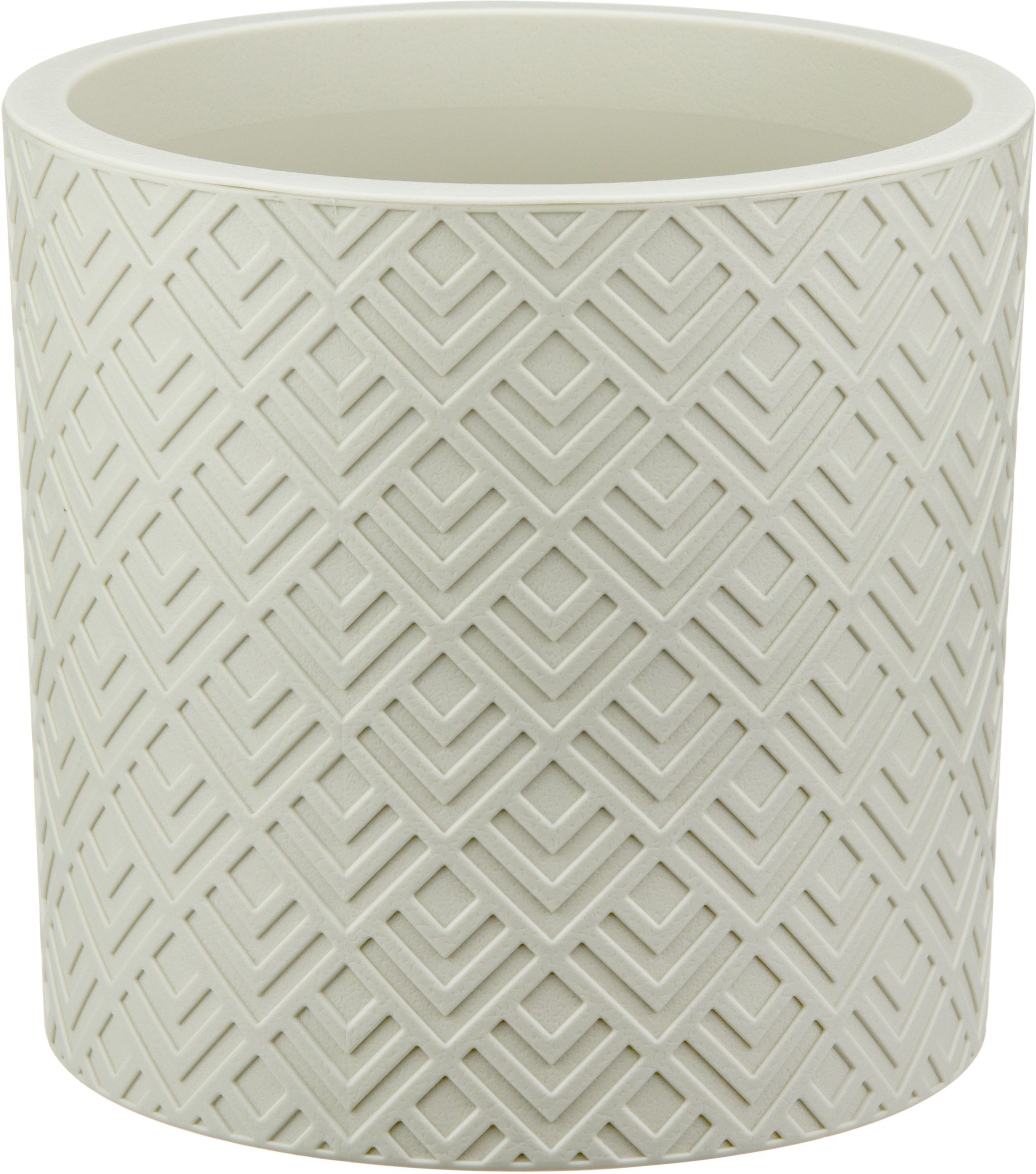 Изображение товара Кашпо этна IDEA белый ротанг D20 H19