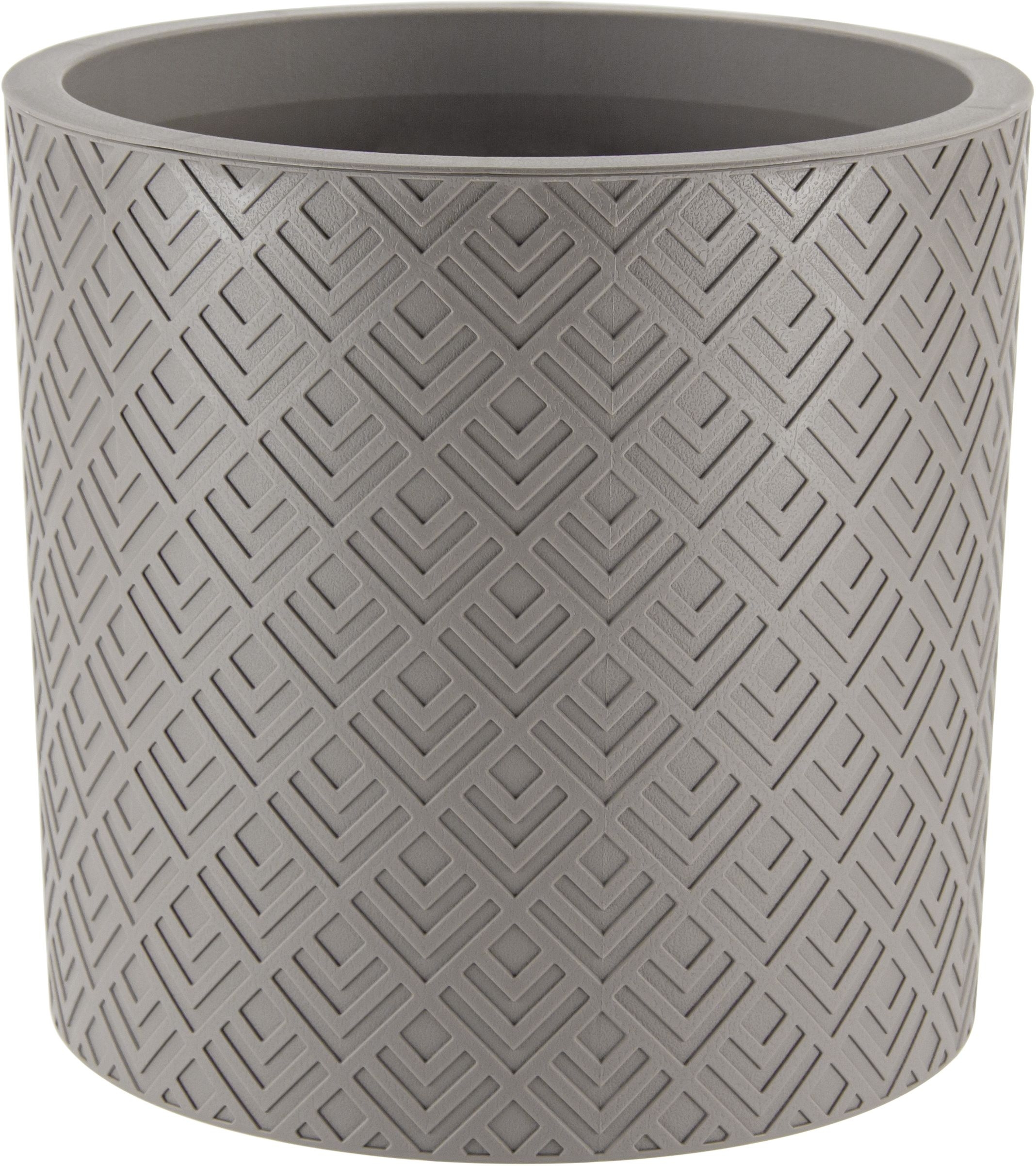Изображение товара Стильное кашпо этна IDEA французский серый D28 H27 из морозостойкого полиэтилена