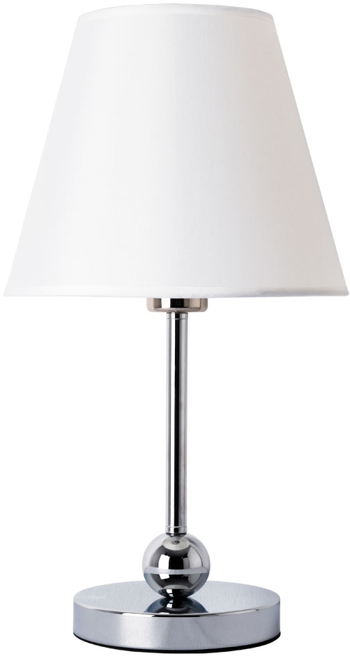 Изображение товара Настольная лампа ELBA 1хE27 60 Вт хром 25x45x25 см