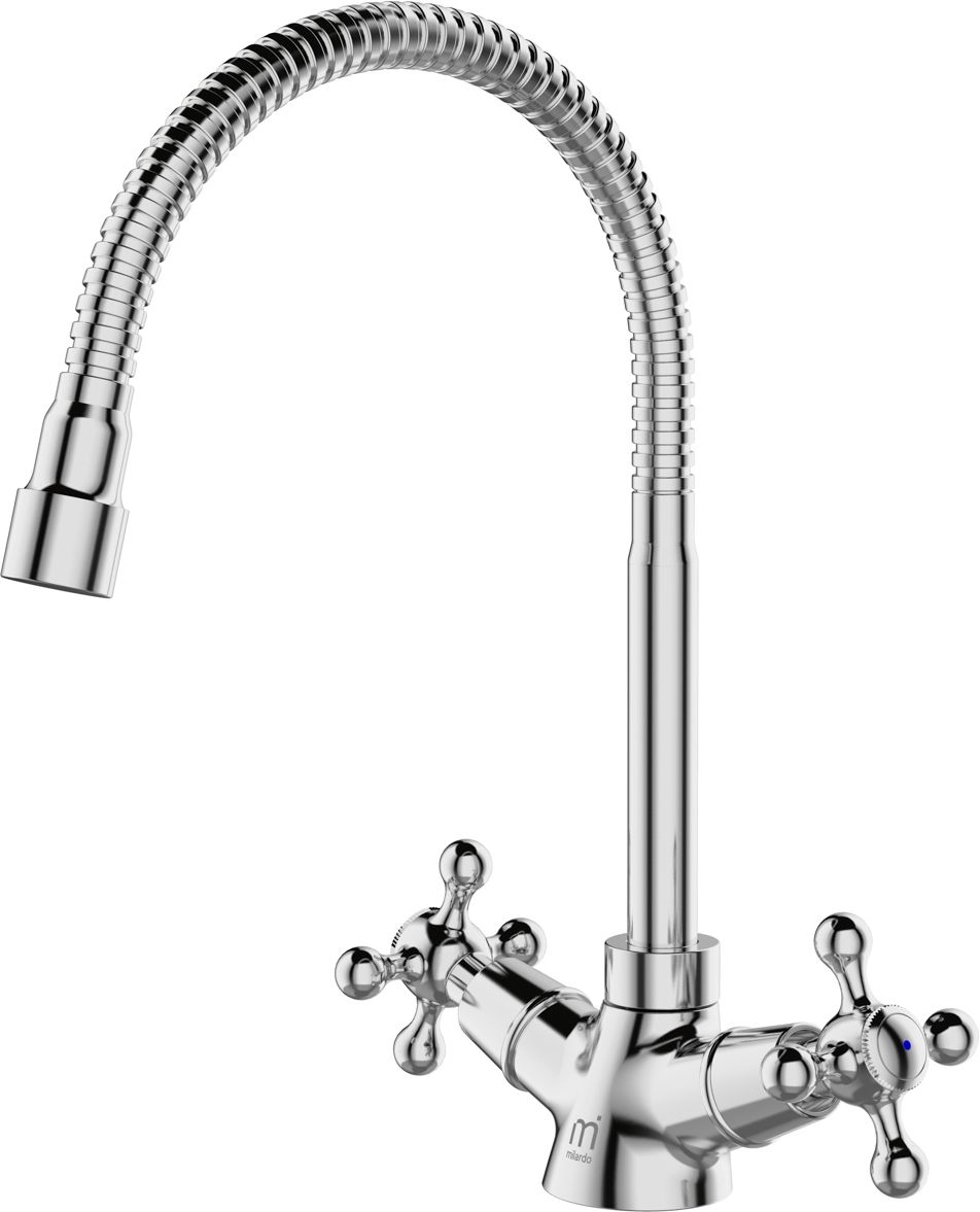 Изображение товара Смеситель для кухни DOUBLE хром 17x18x28 см