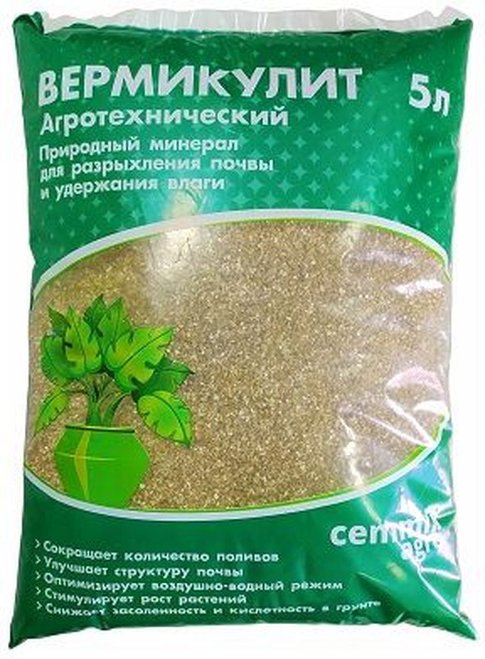 Изображение товара Вермикулит для растений CEMMIX 5 л